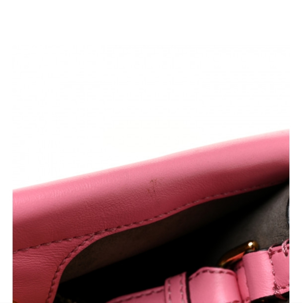 💮 FENDI Vitello Grace Small Flip Tote Pink - Picture 13 of 17